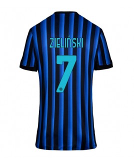 Günstige Inter Milan Piotr Zielinski #7 Heimtrikot Damen 2025-26 Kurzarm